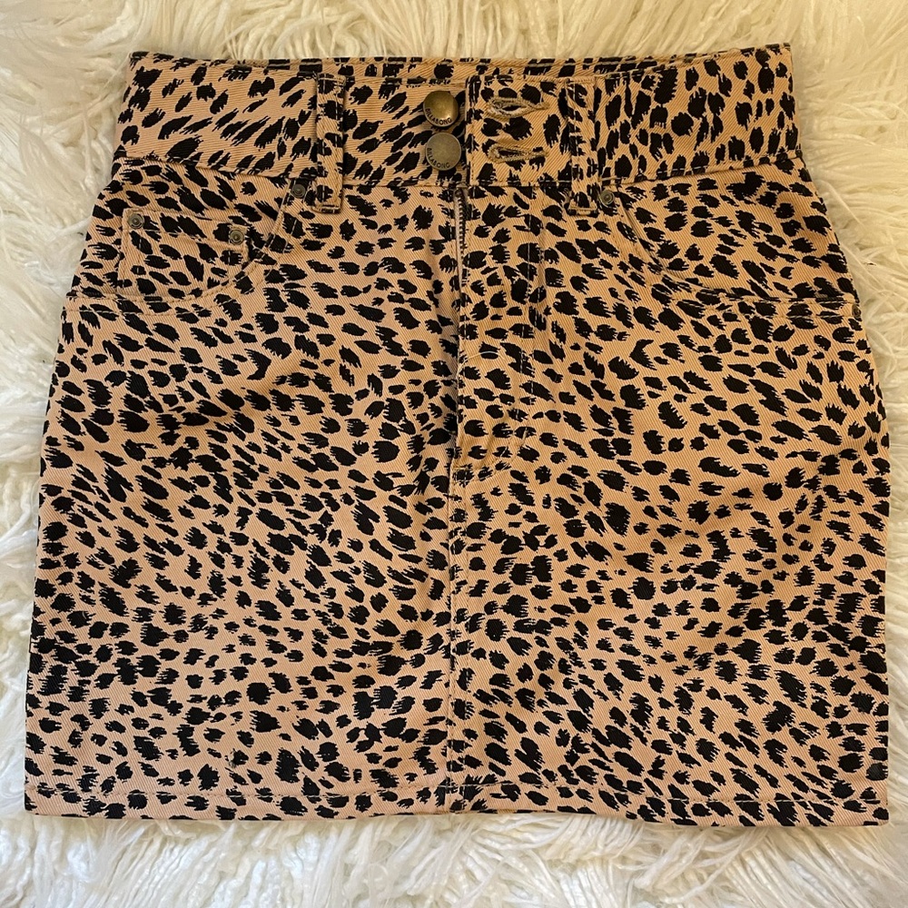 According To Print Skirt - Billabong